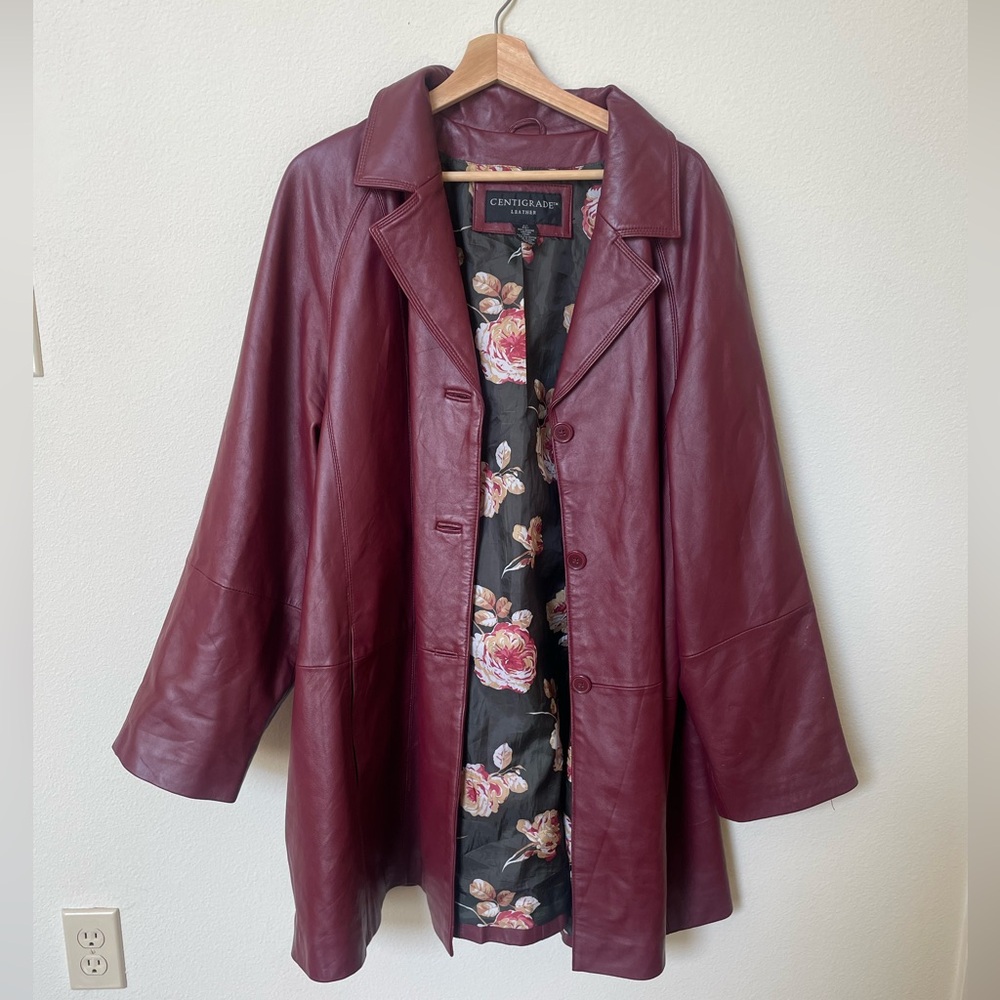 Centigrade 100% Genuine Leather Coat